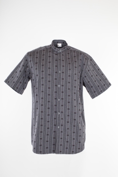 Edelweiss Hemd mit Stehkragen kurzarm