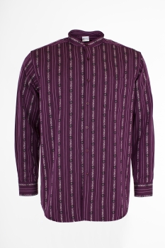 Edelweiss Hemd mit Stehkragen langarm