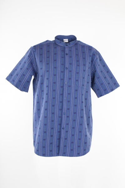 Edelweiss Hemd mit Stehkragen kurzarm