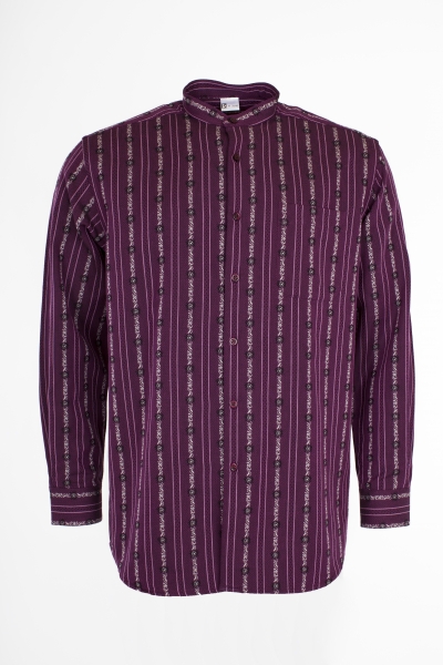 Edelweiss Hemd mit Stehkragen langarm